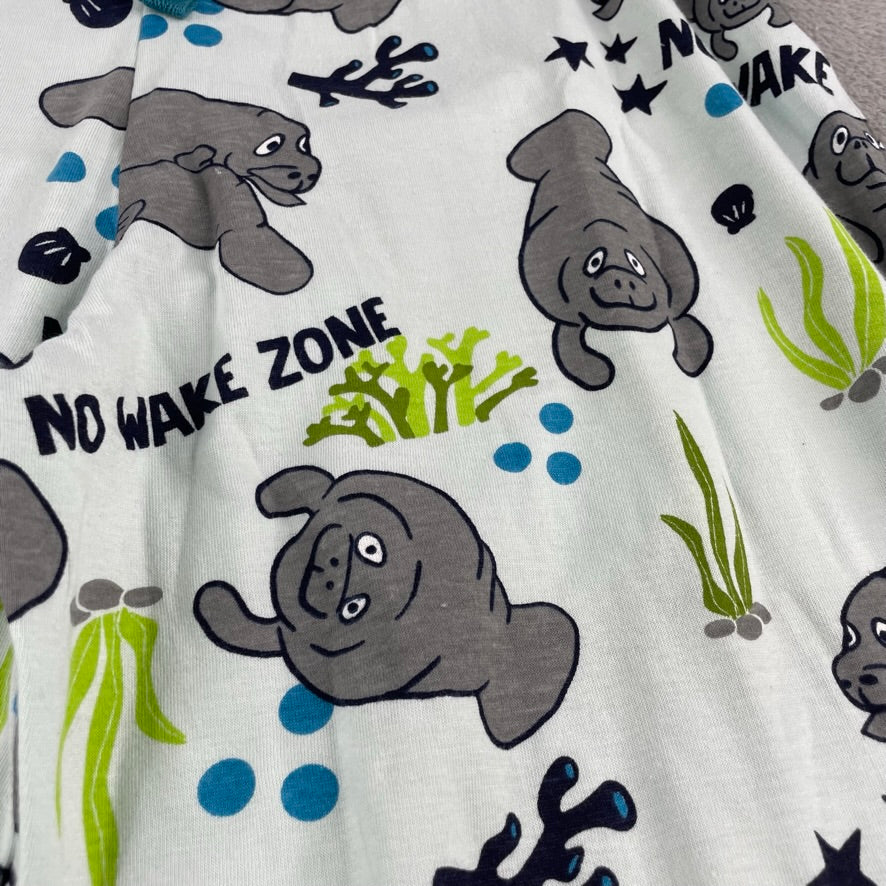 No Wake Zone Manatee Pajama Pants