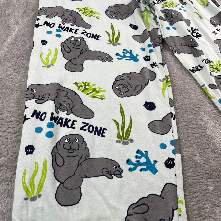 No Wake Zone Manatee Pajama Pants
