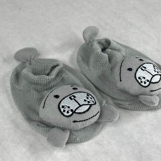 Baby Manatee Socks Booties